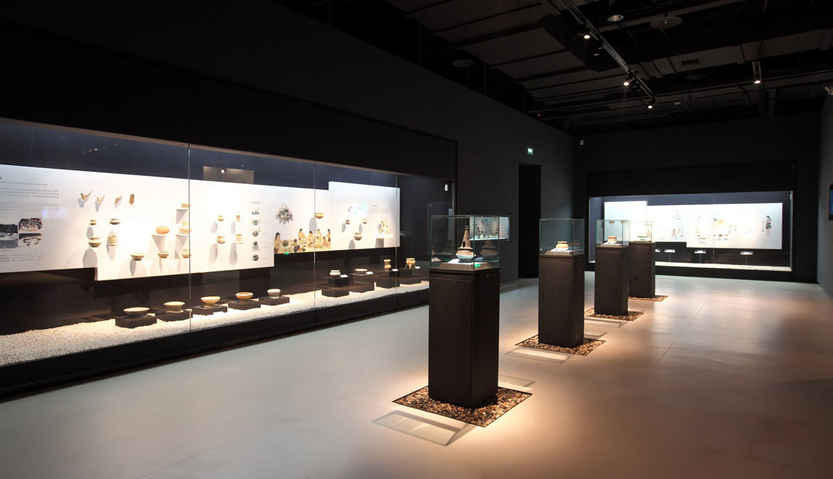 博物馆展柜 独立展示柜